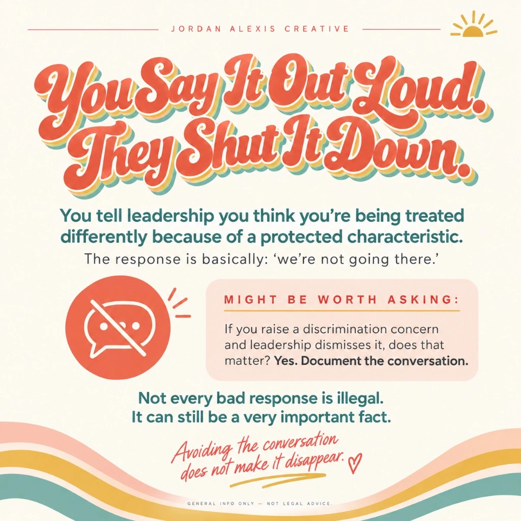 You Say It Out Loud. They Shut It Down.